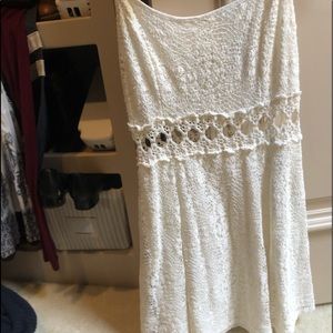 Off White Australian dress